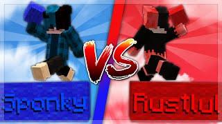 Sponky vs Rustlul REMATCH | Hypixel Bedwars