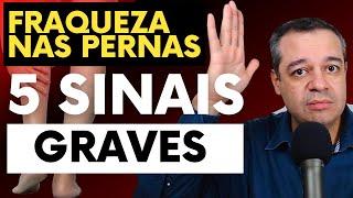 5 SINAIS DE FRAQUEZA NAS PERNAS QUE PODEM ESCONDER DOENÇAS GRAVES | Dr Flávio Jambo