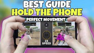 How To Best Hold The Phone When Playing 5 Fingers | Perfect Movement Guide | BGMI / PUBG Mobile