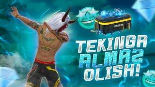 Free Fire Tekin almaz olish siri/ cheksiz almaz olish 2024