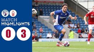 HIGHLIGHTS | Spireites 0-3 Nottingham Forest