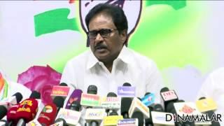 Soon there will be change in congress party functionaries  :  Thirunavukkarasar