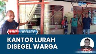 Tak Kebagian Raskin, Warga Geram hingga Palang Kantor Lurah Suprau Kota Sorong Papua Barat Daya