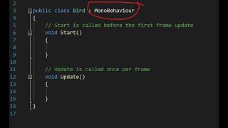 MonoBehaviour not recognized by visual studio fix!!!