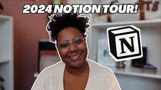 UPDATED 2024 Notion Tour! | How to use Notion for Productivity