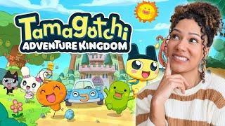 TAMAGOTCHI COZY GAME! - trying Tamagotchi Adventure Kingdom