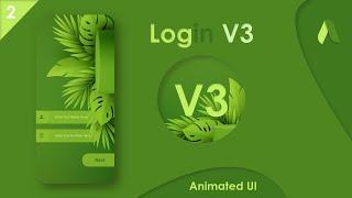 How to create Professional and Animated Login Screen V3 in kodular with Free Aia file|UI/UX Part 2