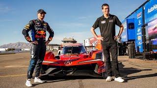 Behind the Scenes: Max Verstappen Driving the Acura ARX-06