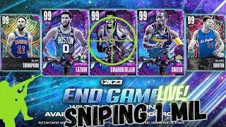 LIVE! - Working the NBA 2k23 Snipe Filters in MyTeam! Sniping to 1 Mil! NMS