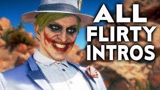 MORTAL KOMBAT 11 Joker All Flirty Intros Dialogue Character Banter MK11