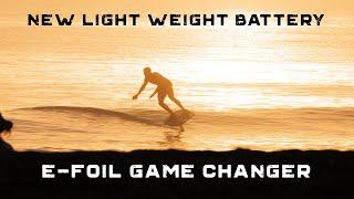 New Lift Foils light weight battery | eFoil GAME CHANGER!