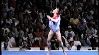 Jaycie Phelps - Floor Exercise - 1996 Olympic Trials