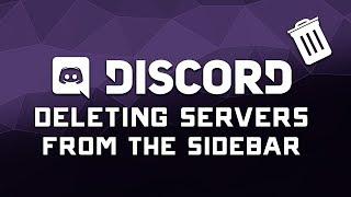 How to Leave / Remove Yourself From a Discord Server