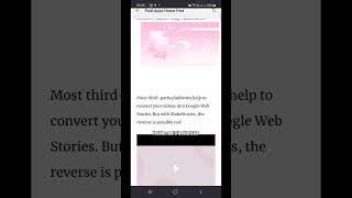 How to download Web Stories and convert any Web Story to Video format #trick #tricks #webstories
