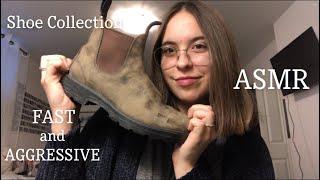 FAST and AGGRESSIVE Shoe Tapping and Scratching ASMR