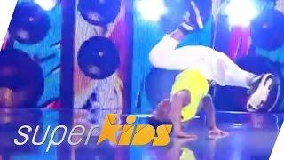 11yr old pro Break Dancer Bboy Sonek from Brazil | Superkids