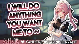 [SPICY] Yandere wants to move in with you[RP ASMR] [Yandere] [Maid] [Submissive]