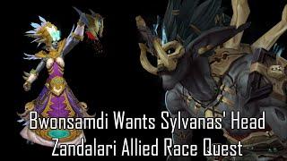 Bwonsamdi Wants Sylvanas' Head - Zandalari Allied Race Quest