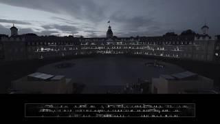 ‘Behaviour Morphe’ light mapping projection, Karlsruhe, Germany