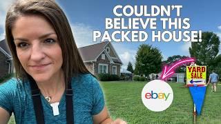 Couldn't Believe The Crazy Deals! - Ebay Reseller Yard Sale Haul - Estate Sale Treasure Hunt