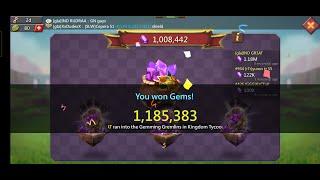 I won Jackpot ||Kingdom Tycoon||LORDS MOBILE