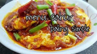 Sambal Telur Mata Kerbau Mudah Dan Sedap