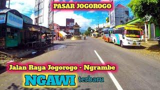 Jalur Jogorogo sampai Ngrambe #NGAWI kondisi jalanan terbaru.