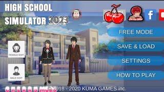 High School Simulator 2018 Mod  (2023) [Cherry Mod]