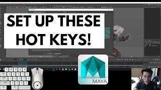 Maya Animation hotkeys you may not know! SET THESE UP NOW!