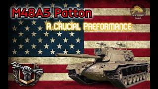 M48A5 Patton A Crucial Performance! II Wot Console - World of Tanks Console Modern Armour