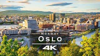 Oslo , Norway  - by drone [4K]