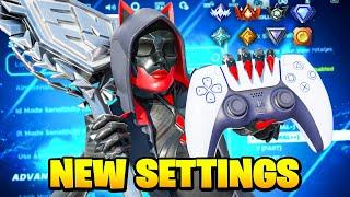 NEW Best Controller SETTINGS & Sensitivity for Ranked Reload (Fortnite Tutorial)