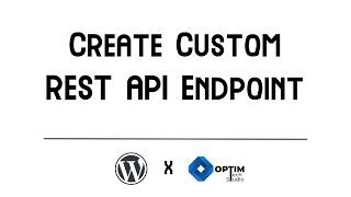 How to Create Custom REST API Endpoints in WordPress (2024) | WordPress API Tutorial | Step-by-step