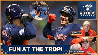 Astros keep the fun going against the Rays