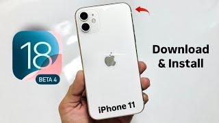 iOS 18 Beta 4 on iPhone 11 - How to install iOS 18 Beta 4 on iPhone 11