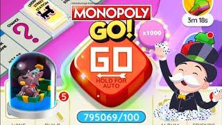 Monopoly Go: Gain 800k Dice - New Anniversary Token Gameplay #monopolygo