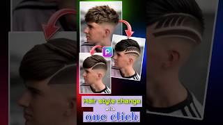 Hair style change with one click ||  PicsArt photo editing || Hair photo editing #photoediting #love