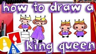 How To Draw A King And Queen