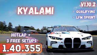 BMW M4 GT3 | KYALAMI 1.40.3 | HOTLAP + FREE SETUP | ACC v1.10