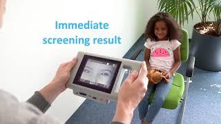 Fast and easy measurement [Plusoptix Vision Screening]