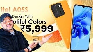 itel A05s 8/64GB  Under 6000 Rupees Smartphone Full Unboxing & Review