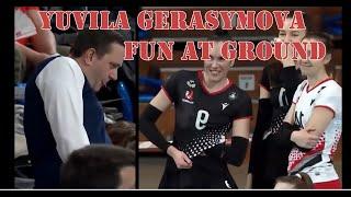 YUVILA GERASYMOVA FUN AT GROUND.