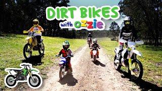 Learn About Motorcycles for Kids | Ozzie Explores Dirt Bikes | Educational Video for Kids