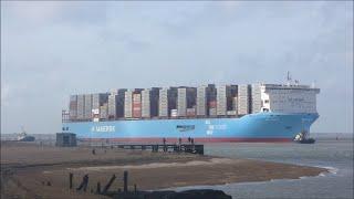 Port of Felixstowe welcomes the largest Methanol enabled container ship Ane Maersk.  25th March 2024