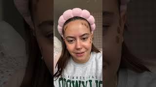 brow lamination horror story part 2 #girls #shorts