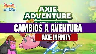 Axie Infinity - Nuevos Cambios a la Aventura de Axie Homeland