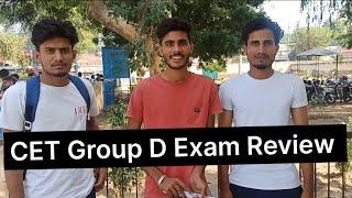 HSSC CET Group D Exam Review Live. CET Group D Exam Analysis.