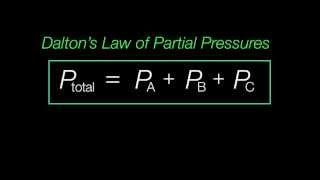 Dalton's Law of Partial Pressures Explained