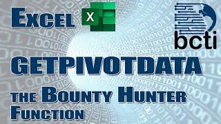 Microsoft Excel - GETPIVOTDATA Function