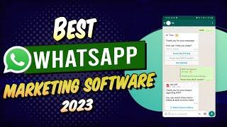 Best Whatsapp Marketing Software For Bulk Msg | Botmaster, wasender Whatsapp Bulk Software 2023